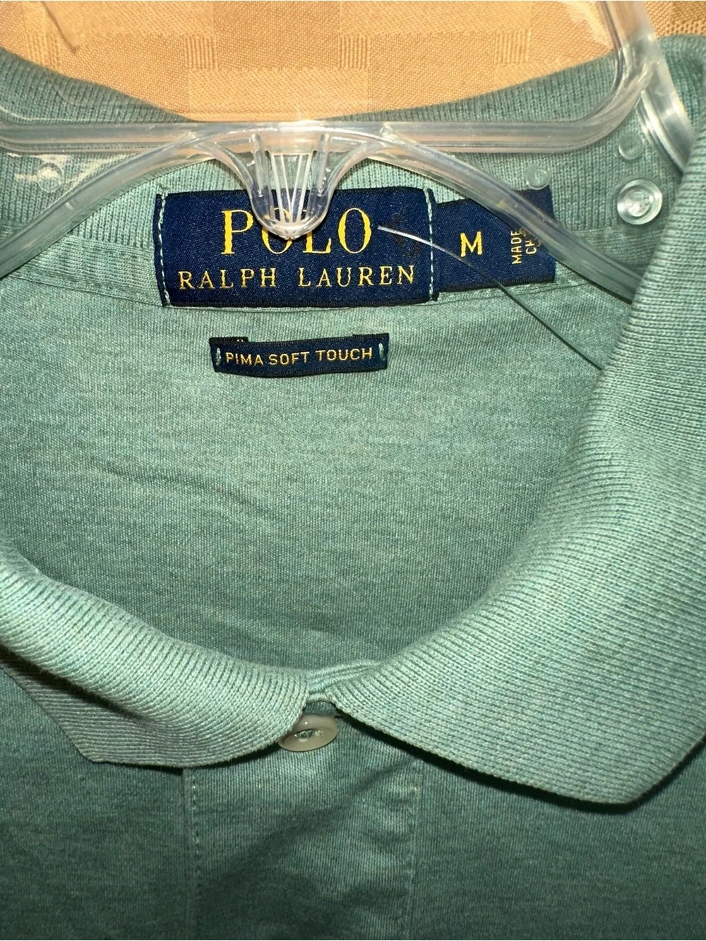 Ralph Lauren Men’s Teal Short-Sleeve Polo Shirt